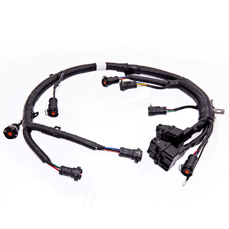NMN Precision 5C3Z9D930A FICM Engine Fuel Injector Complete Wire Harness Fits 6.0L Diesel 2004-2005 Ford Excursion / 2003-2007 F250, F350, F450, F550 - Image 2